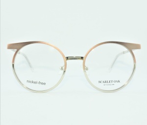 Scarlet Oak Dove Creampink