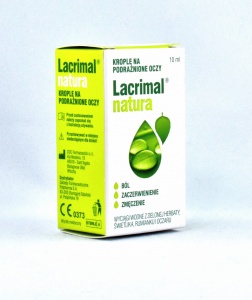 Krople do oczu Lacrimal natura
