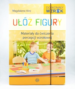 Ćwiczenia percepcji wzrokowej UŁÓŻ FIGURY zestaw kart