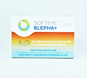 Chusteczki okulistyczne SOFTEYE BLEPHA+ 