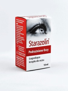 STARAZOLIN Podrażnione oczy - krople do oczu 