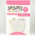 Książeczka do ćwiczeń "SPÓJRZ UWAŻNIE" cz.1